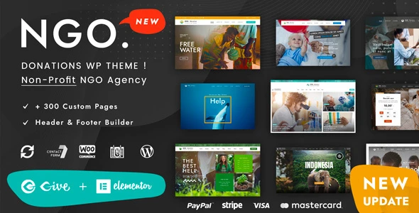 Ngo – Charity Donation WordPress
